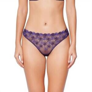 NEW HUIT make a wish bikini bottom in purple